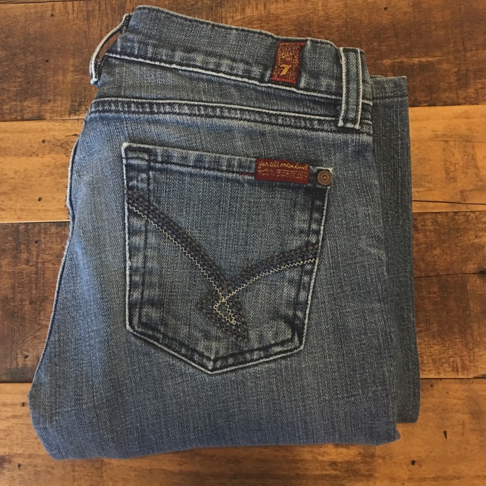 7 for all Mankind bootcut jeans size 25